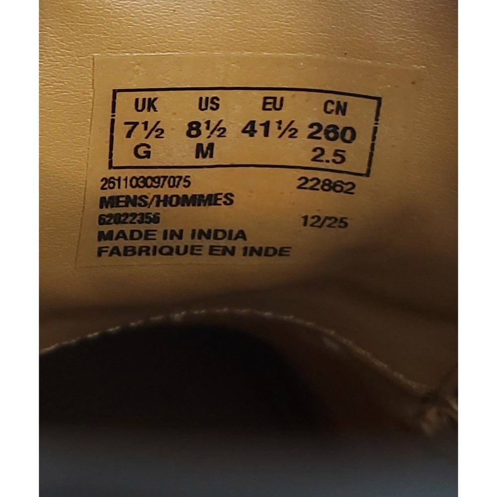 Clarks Tilden Cap Black Leather Oxford Dress Shoes Men's Size 8.5 - Picture 5 of 11